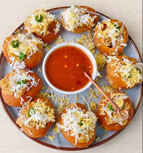 নাগা  ফুচকা ( Naga Fuchka)